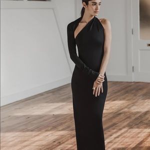 Marcella Manhattan One Shoulder Gown